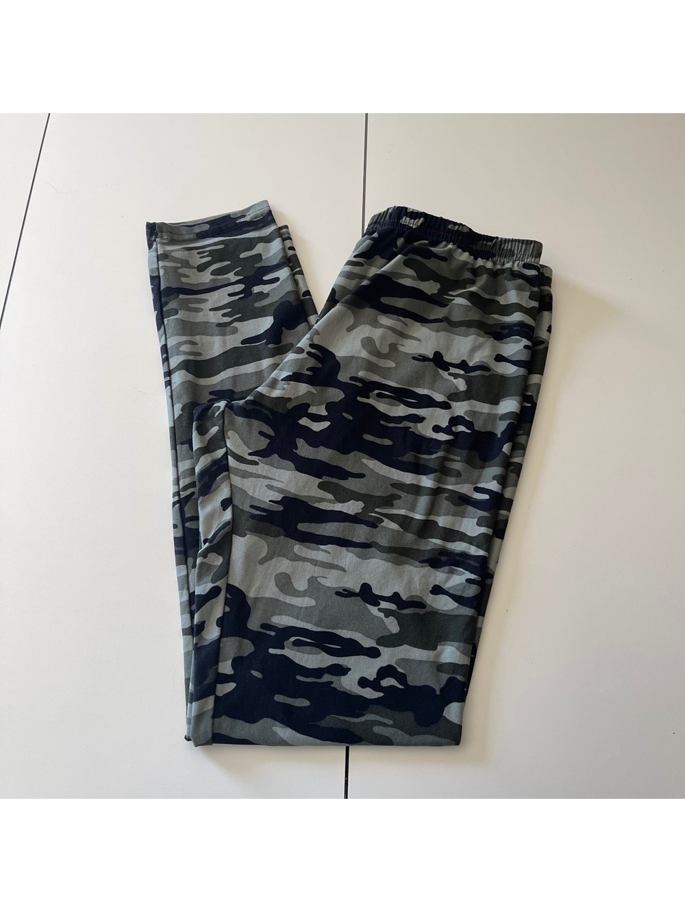 Bobbie Brooks Women's Size Large Super Soft Camo Camouflage Leggings